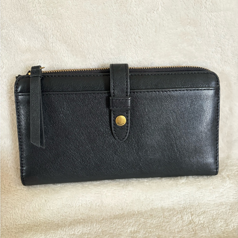 Fossil Black Leather Wallet